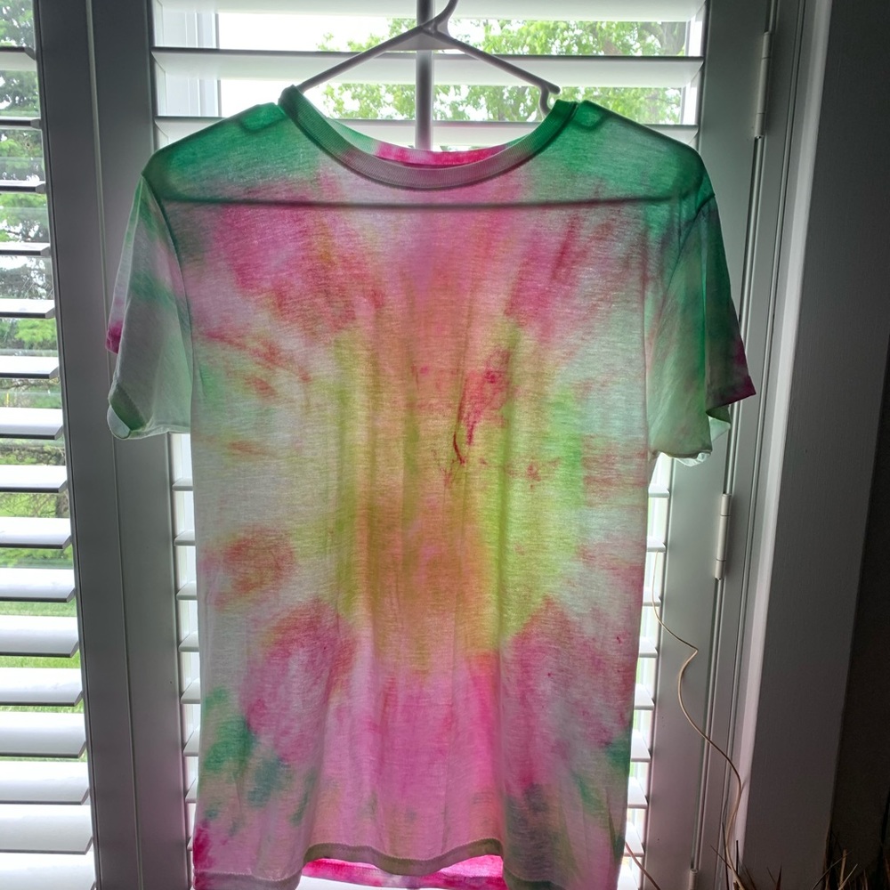Tie dye shirt